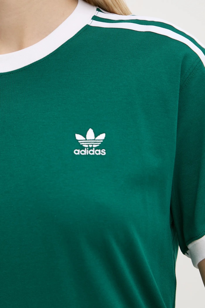 adidas Originals t-shirt 3-Stripes JD4571 zielony