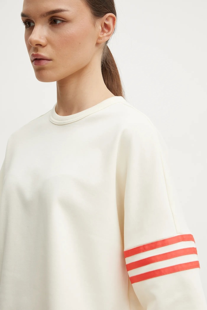 adidas Originals t-shirt Neuclassics beżowy JI8512