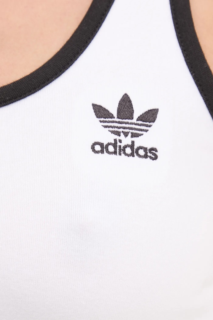 Top adidas Originals 3S BRA TOP JD4613 bela