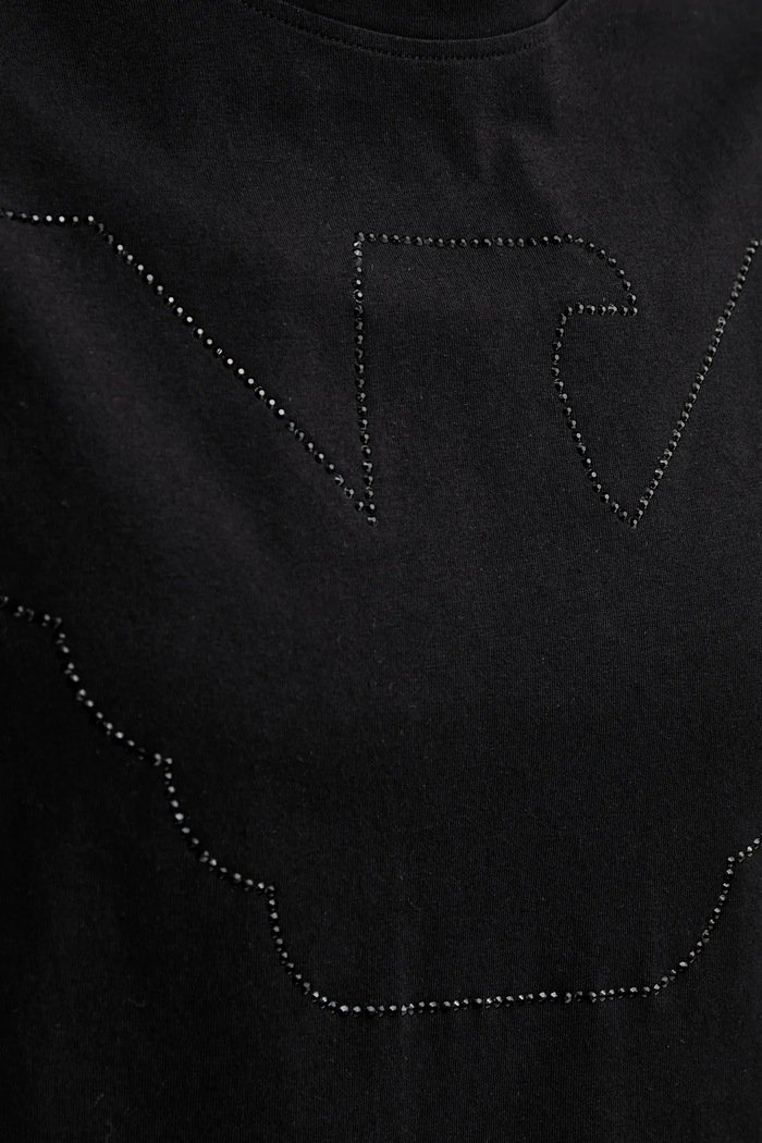 Emporio Armani t-shirt bawełniany EW000897.AF12573 czarny