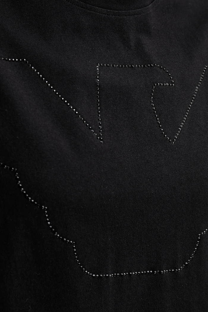 Emporio Armani t-shirt bawełniany EW000897.AF12573 czarny