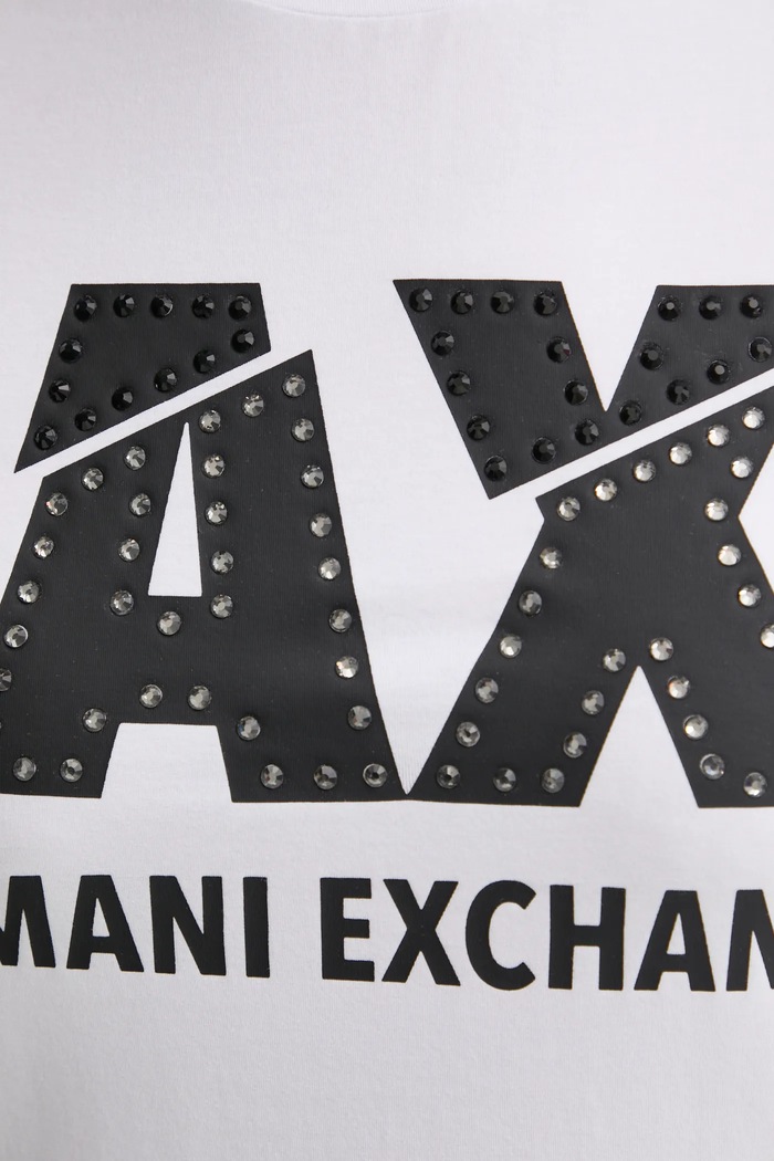 Majica kratkih rukava Armani Exchange 8NYT86.Y8C7Z.NOS bijela