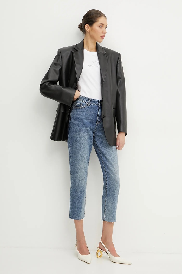 Bavlněné tričko Armani Exchange XW000386.AF10354 bílá SS25