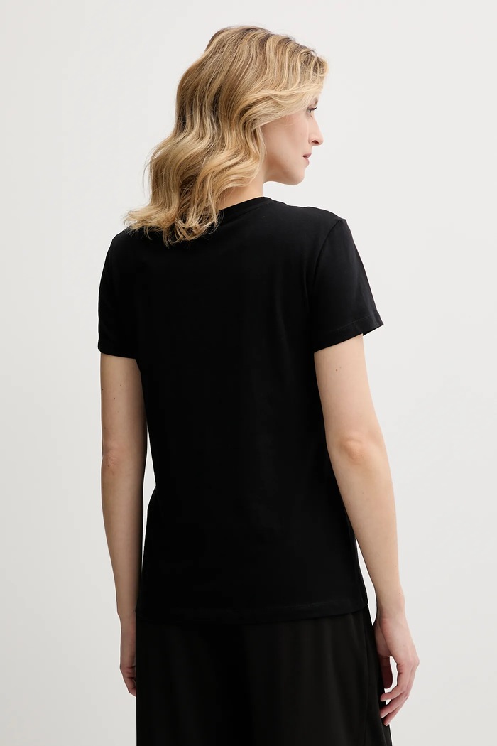 Odzież Armani Exchange t-shirt bawełniany XW000387.AF10354 czarny
