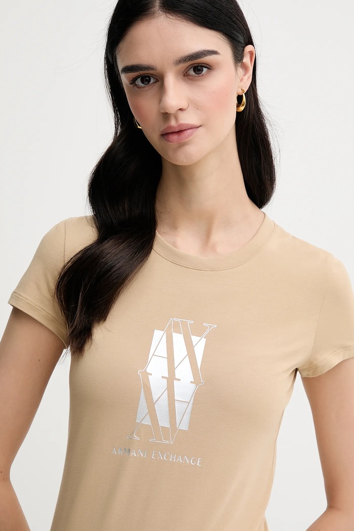 Odjeća Majica kratkih rukava Armani Exchange XW000511.AF11929 bež