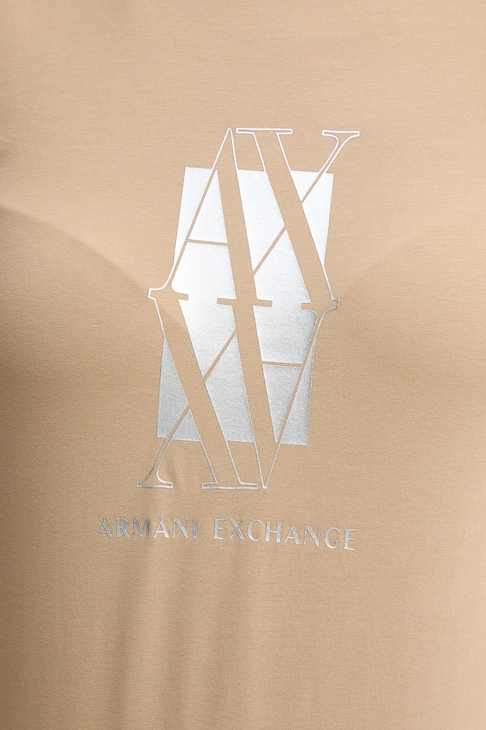 Majica kratkih rukava Armani Exchange bež XW000511.AF11929