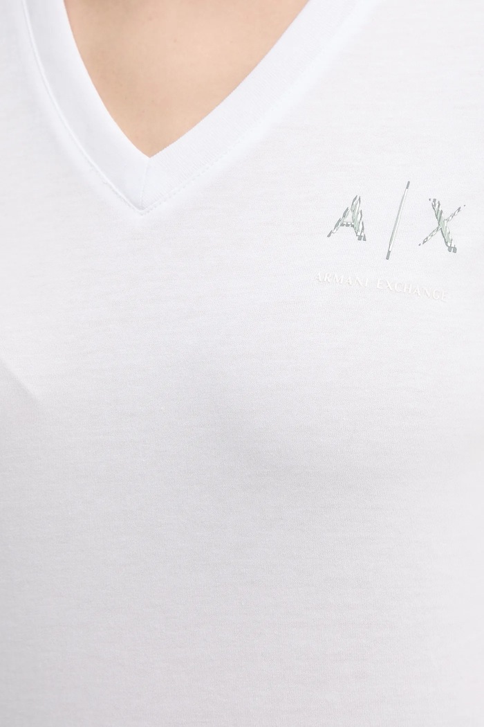 Armani Exchange t-shirt bawełniany biały XW000521.AF10359