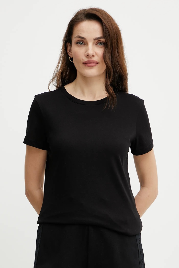 Odzież Armani Exchange t-shirt bawełniany XW000528.AF10356 czarny