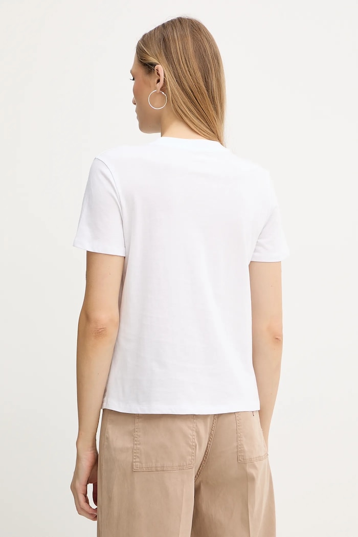 Îmbrăcăminte Armani Exchange tricou din bumbac XW000548.AF10359 alb