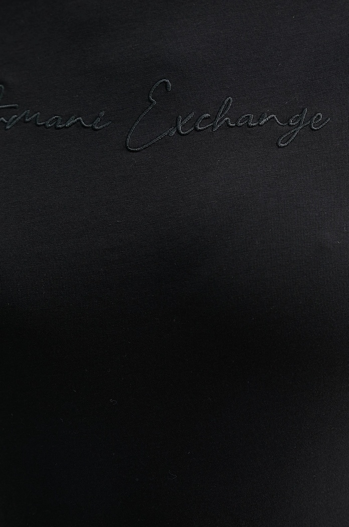 Armani Exchange t-shirt bawełniany XW000839.AF10356 czarny
