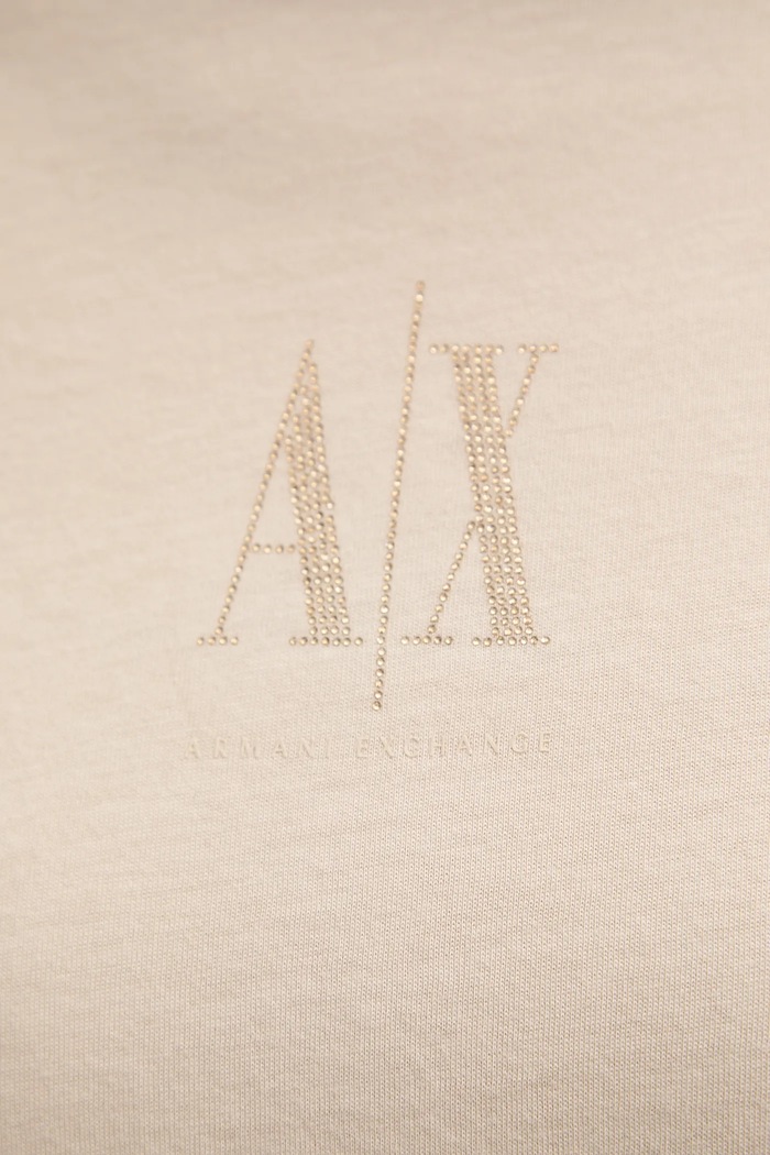 Bavlnené tričko Armani Exchange XW000830.AF10356 béžová