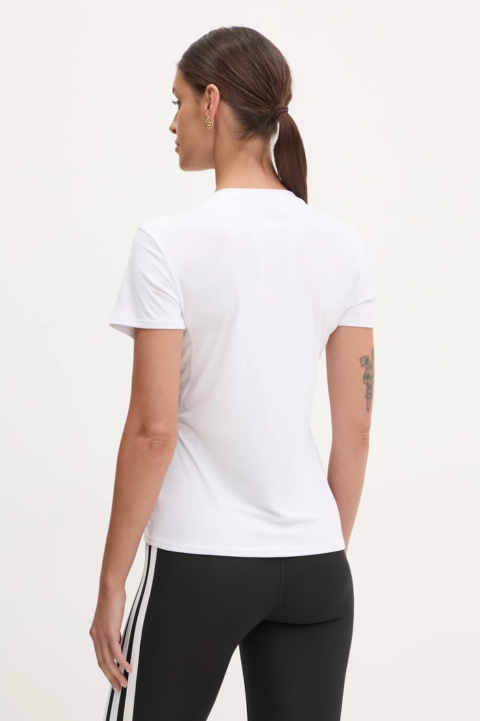 Oblečenie Bežecké tričko adidas Performance Adizero IN1173 biela