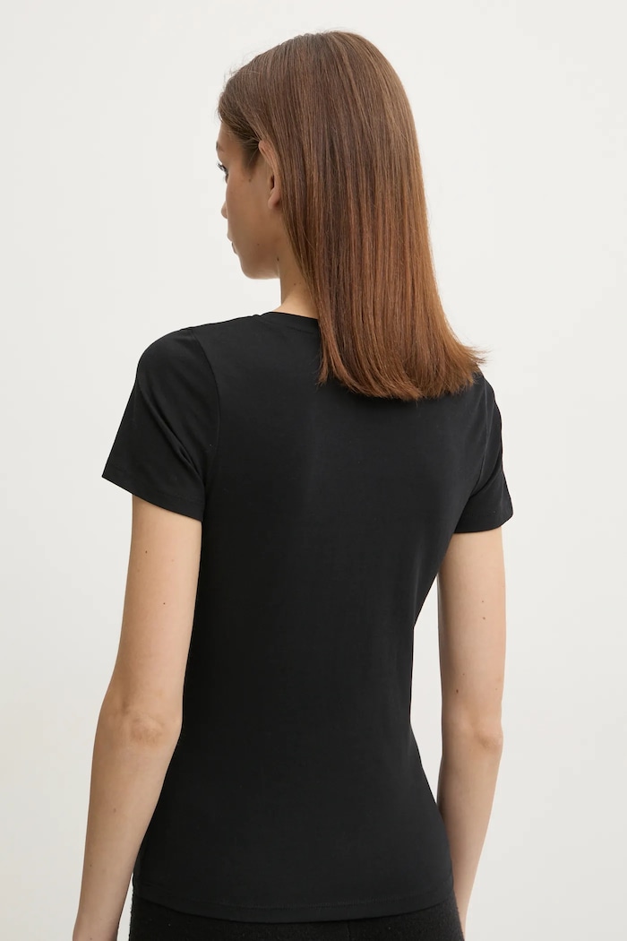 Guess t-shirt NEW CARRIE O5RI02.KBBU1 czarny AW25