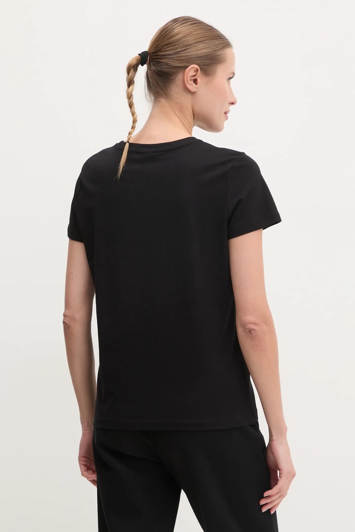 Îmbrăcăminte Guess tricou din bumbac MARTINA V5RI06.I3Z14 negru