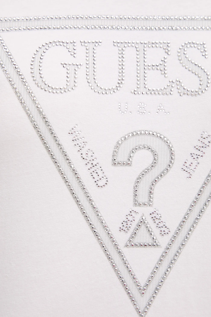 Μπλουζάκι Guess λευκό W5RI11.J1314
