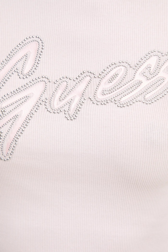Guess t-shirt różowy W5RI68.KA0H1