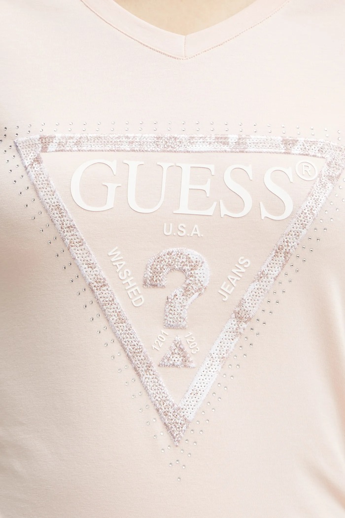 Tričko Guess W5RI21.J1314 růžová