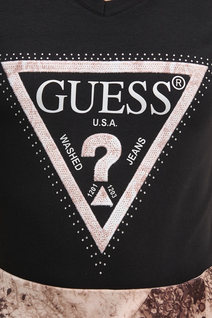 Tričko Guess W5RI21.J1314 černá