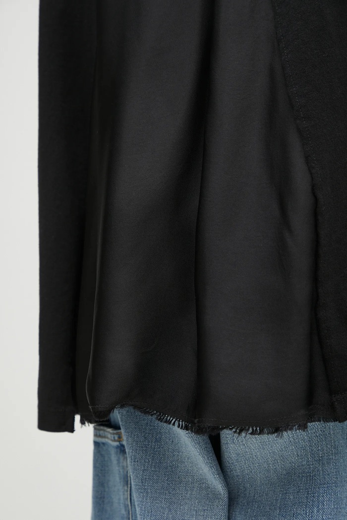 MM6 Maison Margiela cotton t-shirt black S52GC0333