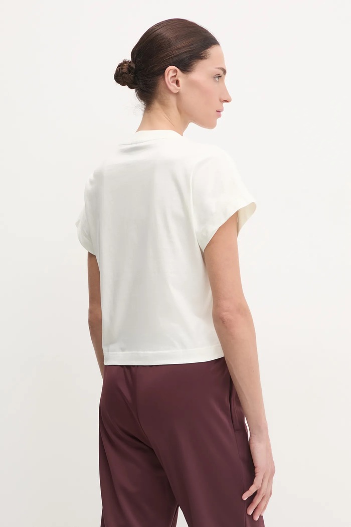 Odjeća Pamučna majica adidas ALL SZN JJ1243 bež