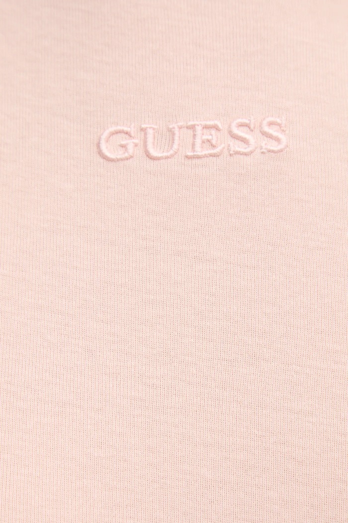 Pamučni top Guess GELSEY V5RP14.KCOI1 roza