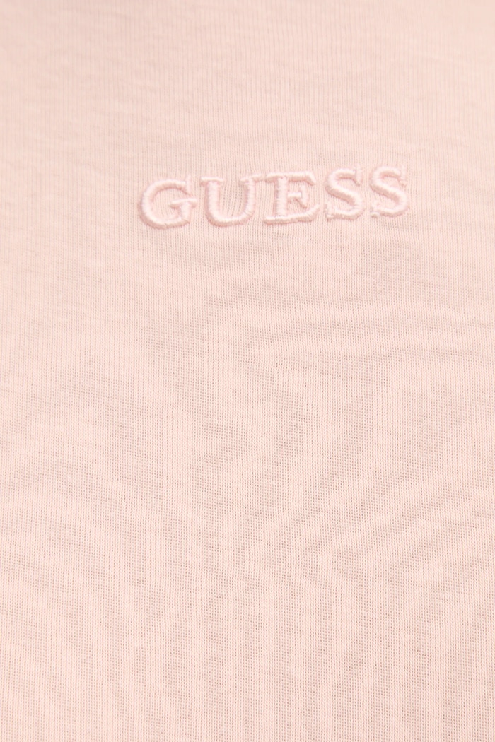 Pamučni top Guess GELSEY V5RP14.KCOI1 roza