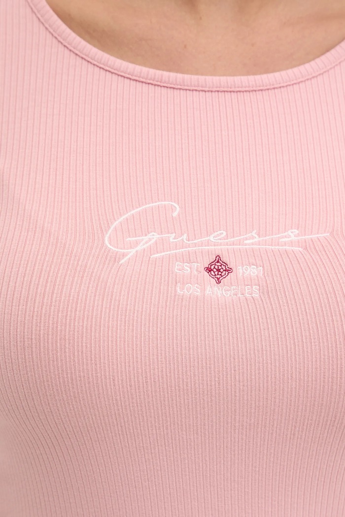 Tričko Guess SUZANNE V5RP00.KBCO2 růžová