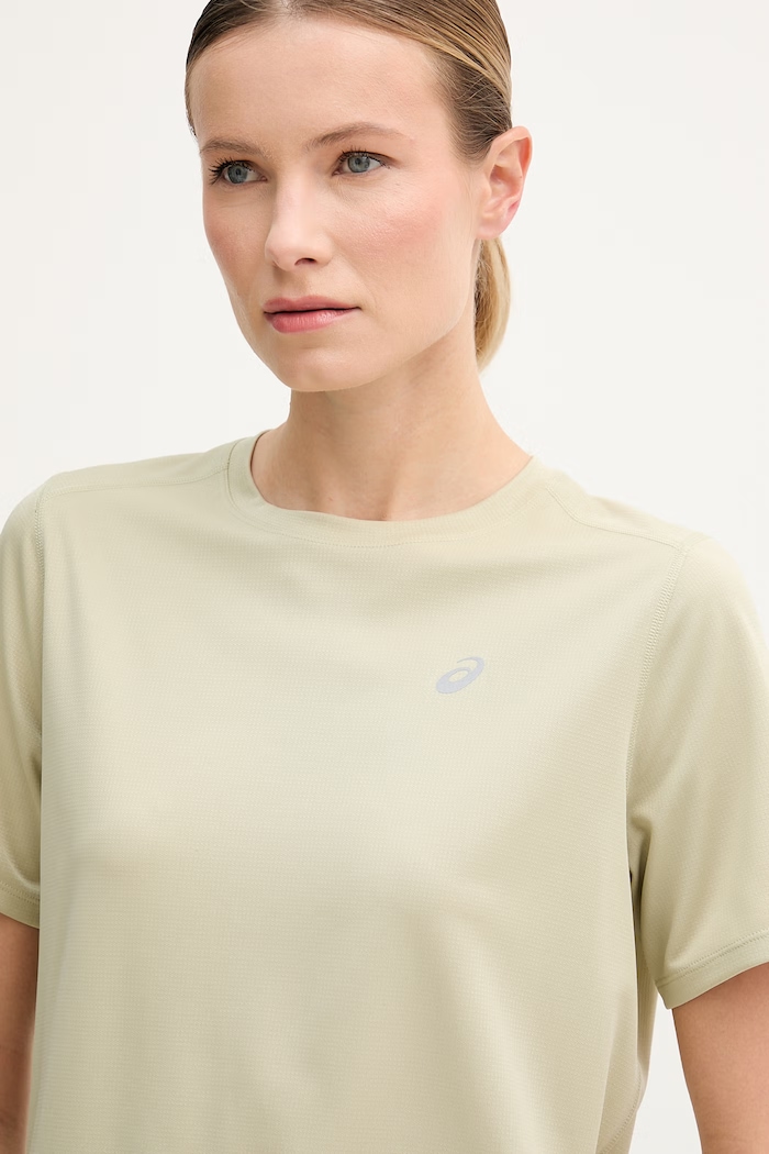 Asics tricou de alergare Core verde 2012D170