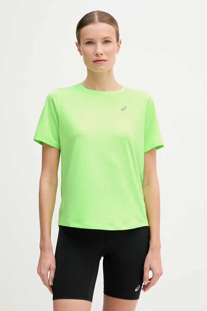 Asics tricou de alergare Core verde 2012D170