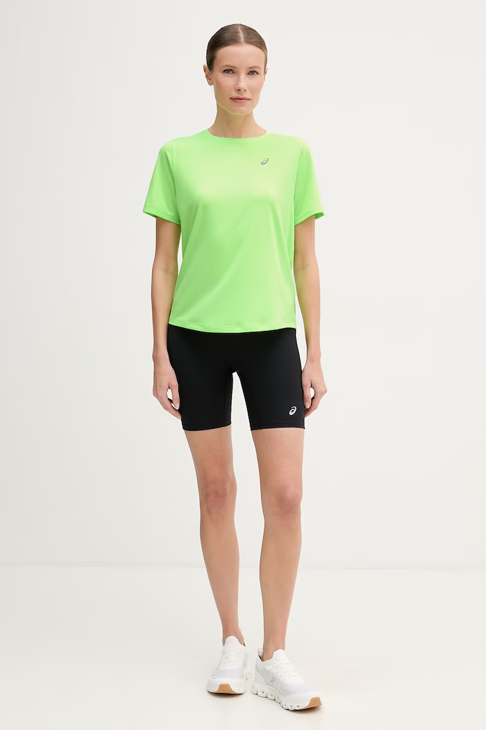 Asics tricou de alergare Core 2012D170 verde SS26