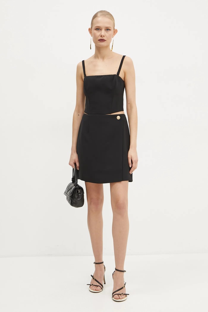 Top Guess RAISSA W5RH26.WGLO2 μαύρο SS25