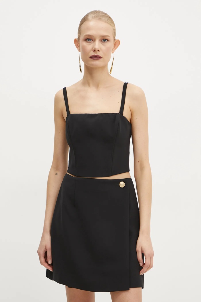 Top Guess RAISSA μαύρο W5RH26.WGLO2