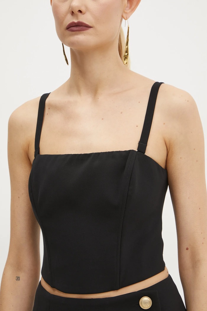 Top Guess RAISSA W5RH26.WGLO2 μαύρο