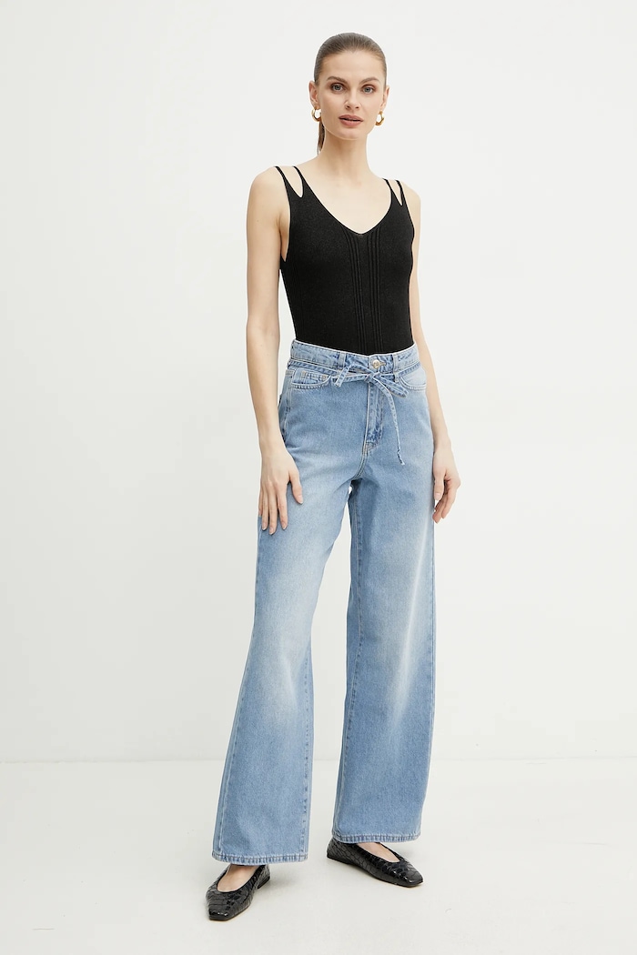 Top Marella Emme by Marella 2515361091 μαύρο SS25
