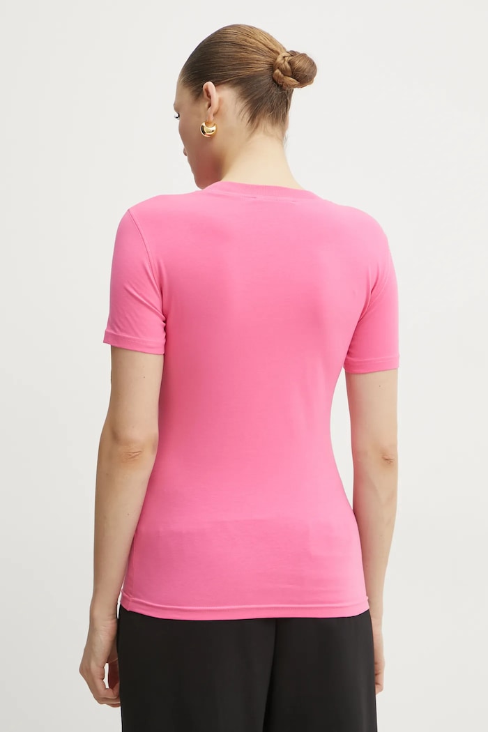 Îmbrăcăminte Versace Jeans Couture tricou 78HAHC08.CJ02C roz