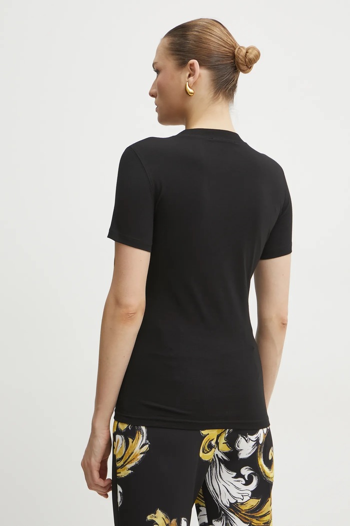 Îmbrăcăminte Versace Jeans Couture tricou 78HAHC08.CJ02C negru
