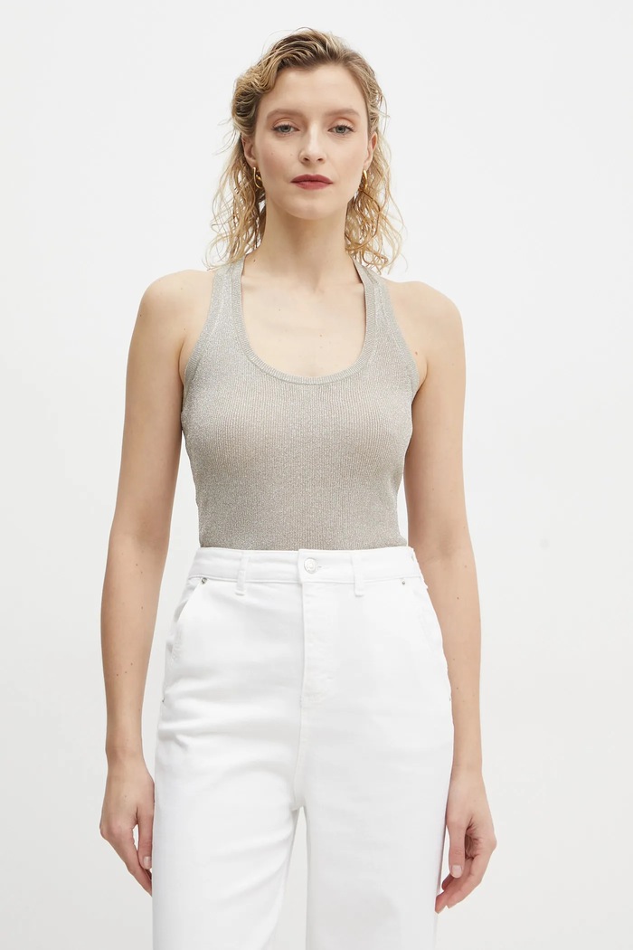 A.L.C. top cu modele bej 7SWTP00646