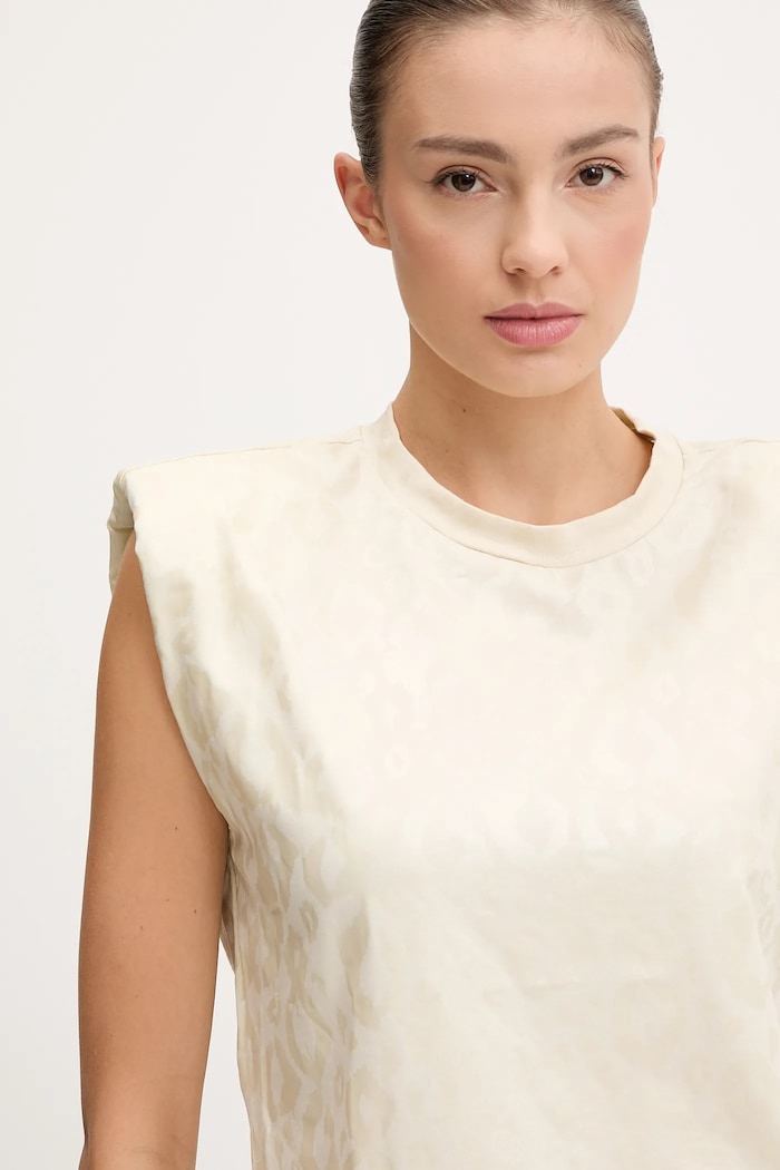 Top EA7 Emporio Armani béžová AF10373.7W000482