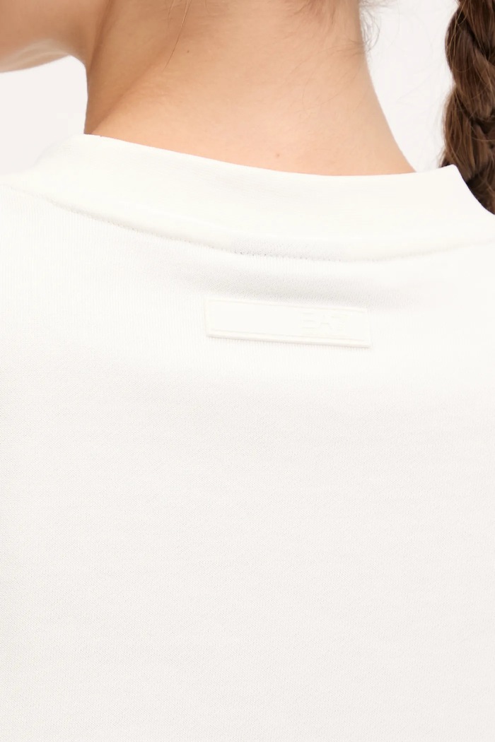 T-shirt EA7 Emporio Armani beżowy AF12473.7W000177