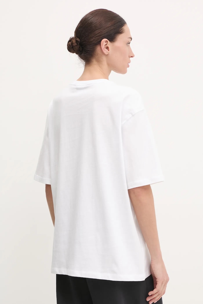 Дрехи Памучна тениска adidas Originals Essential JC8967 бял