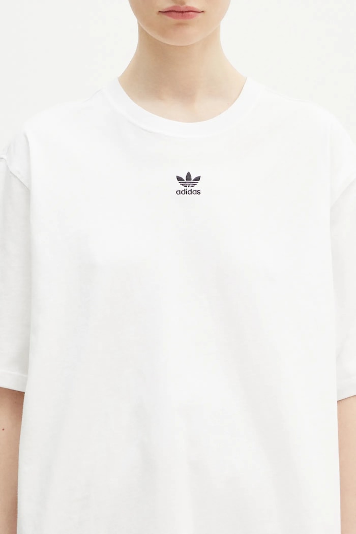 Bavlnené tričko adidas Originals Essential biela JC8967