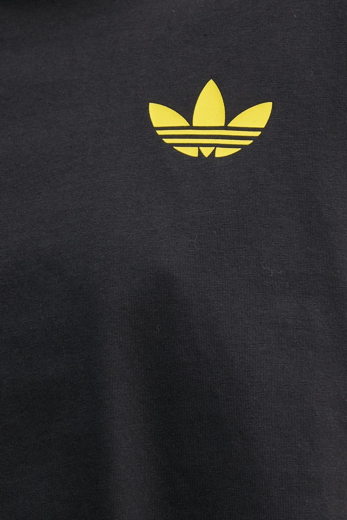 adidas Originals t-shirt bawełniany X Smiley JD2740 czarny