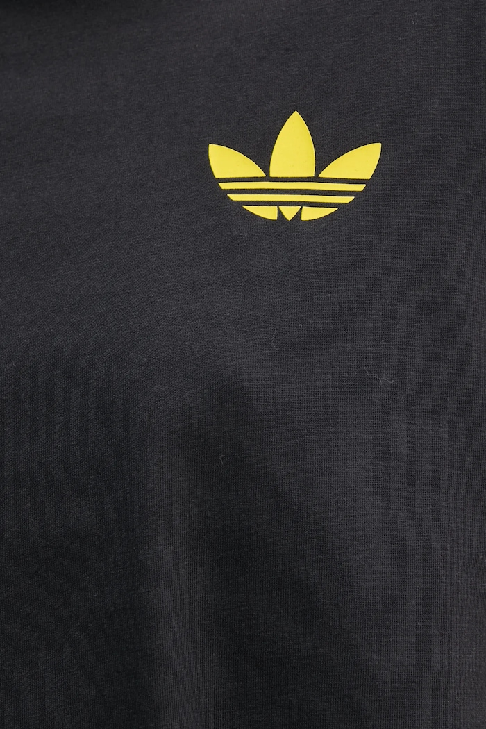 adidas Originals t-shirt bawełniany X Smiley JD2740 czarny