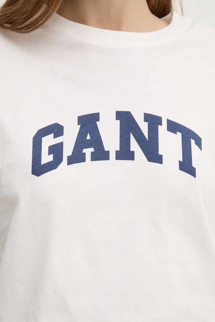 Gant tricou din bumbac 4200553 bej