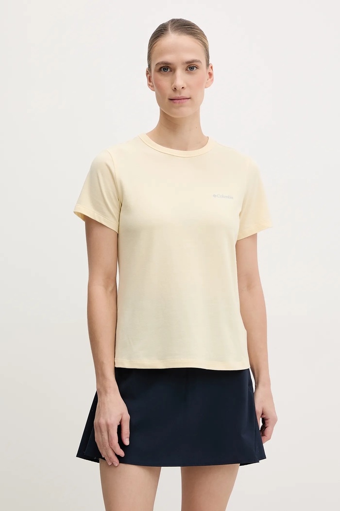 Columbia T-shirt sportowy Sun Trek żółty 2119711