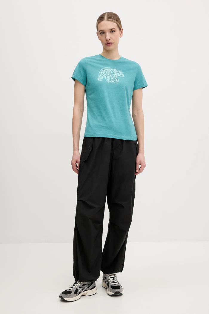 Columbia tricou Ruby Springs 2120061 turcoaz AW25
