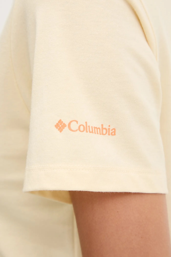 Columbia t-shirt Sun Trek 2120133 sárga