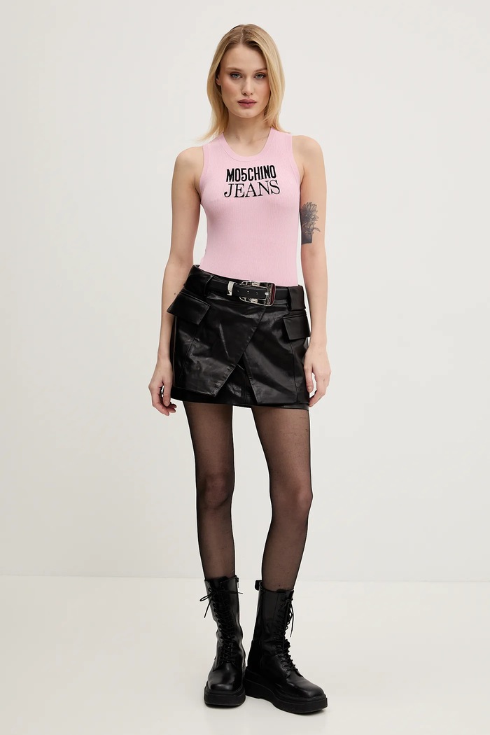 Top Moschino Jeans 0887.3203 ružová SS25