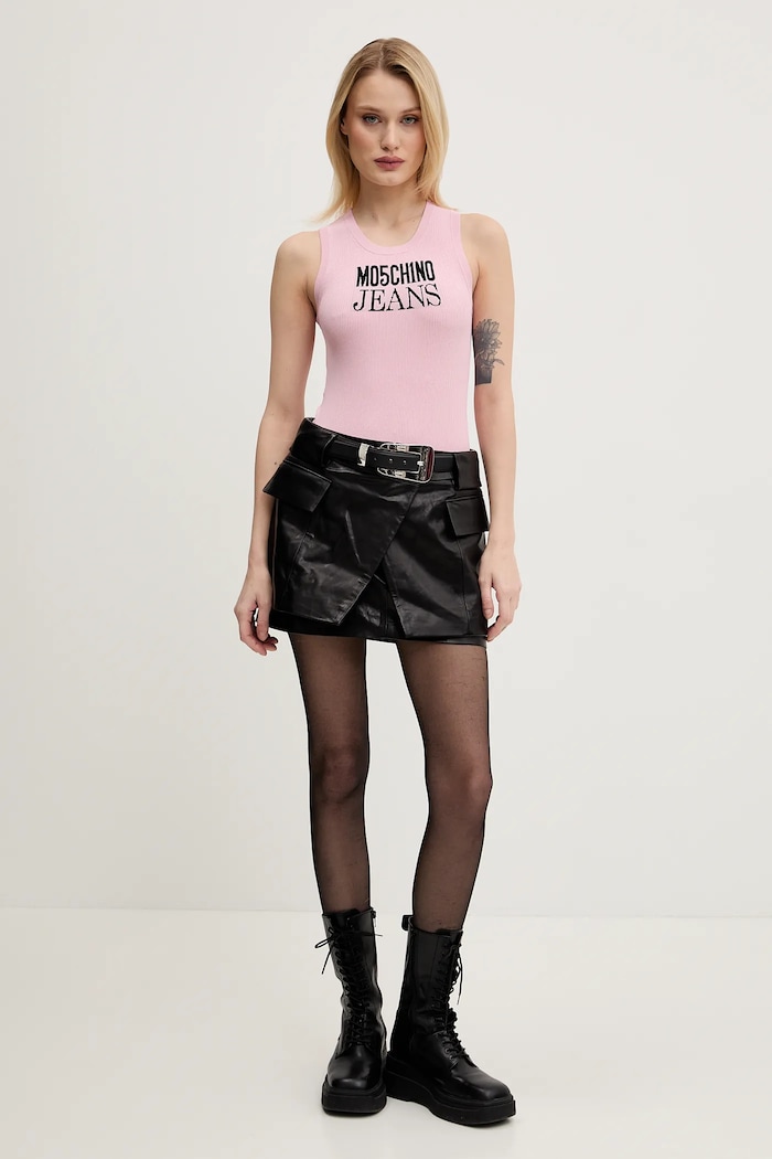 Top Moschino Jeans 0887.3203 ružová SS25