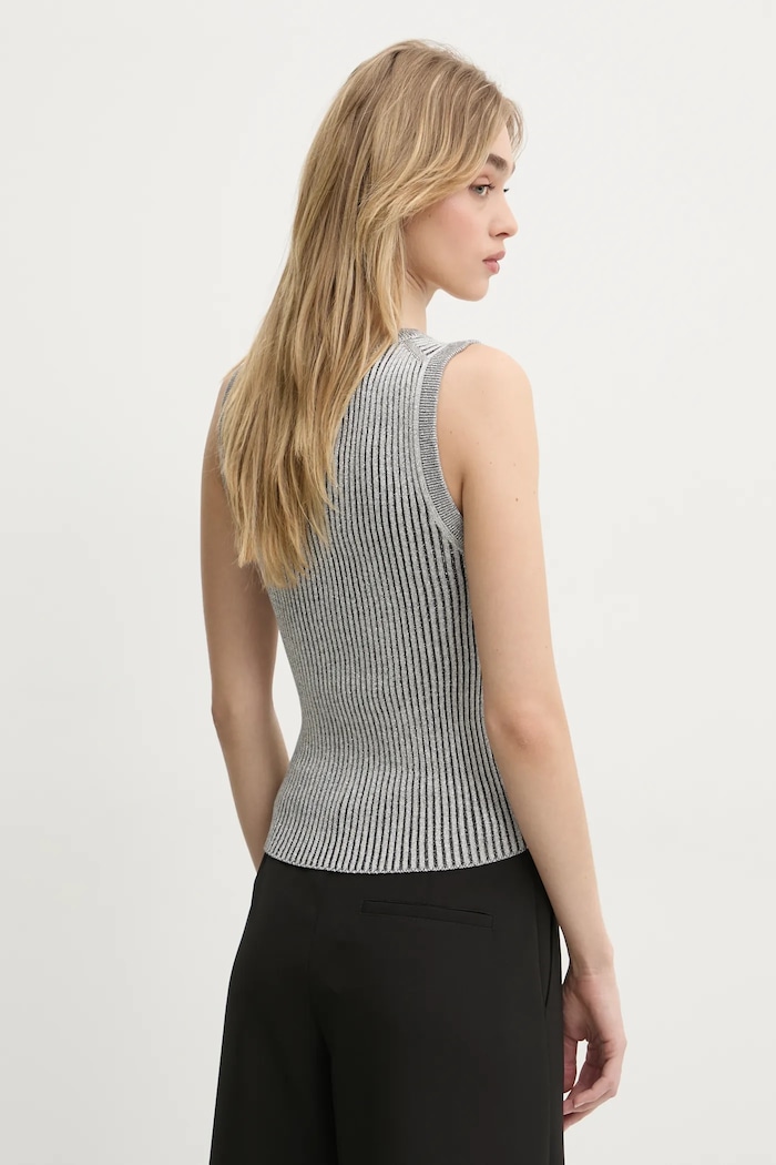 Oblečení Top Moschino Jeans 0884.3205 šedá